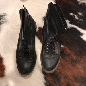 Lucky Brand combat boots